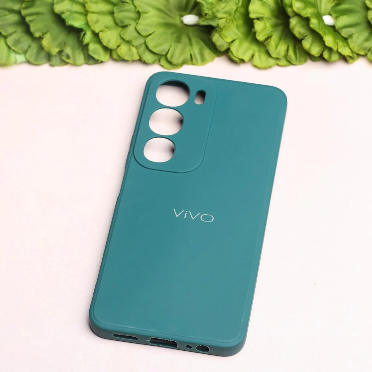 Dark Green Candy silicone Case for Vivo Y29 - Image 2