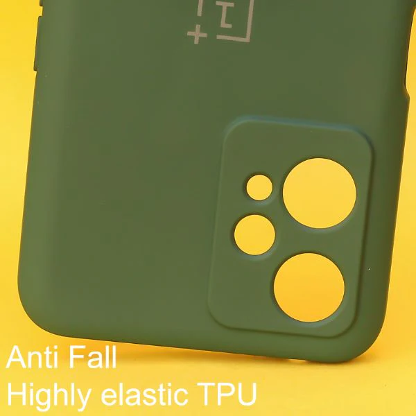 Dark Green Original Camera Silicone case for Oneplus Nord CE 2 LITE - Image 2