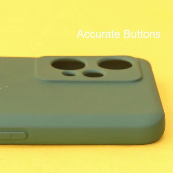 Dark Green Original Camera Silicone case for Oneplus Nord CE 2 LITE - Image 3