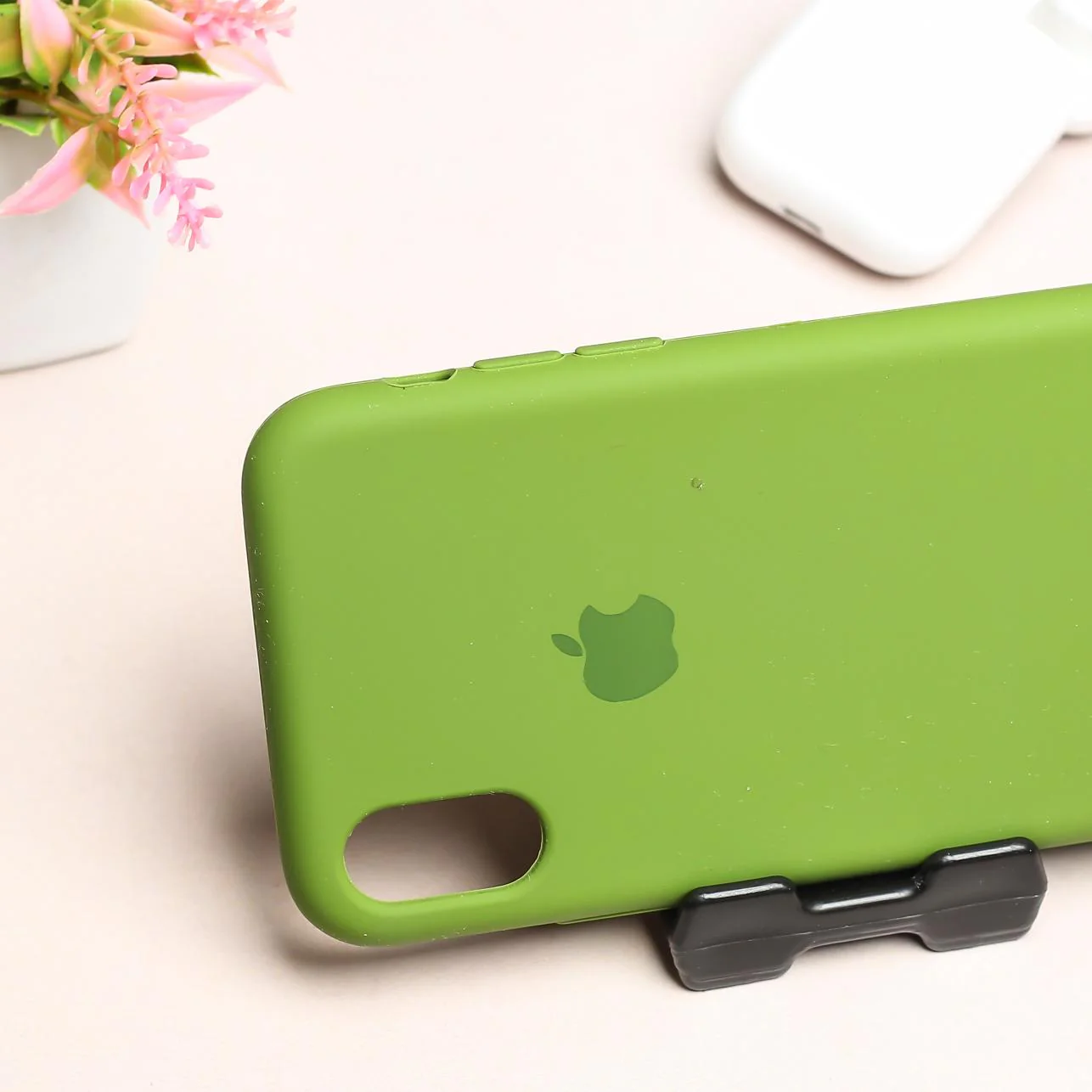 Dark Green Original Silicone case for Apple iphone X/Xs - Image 3