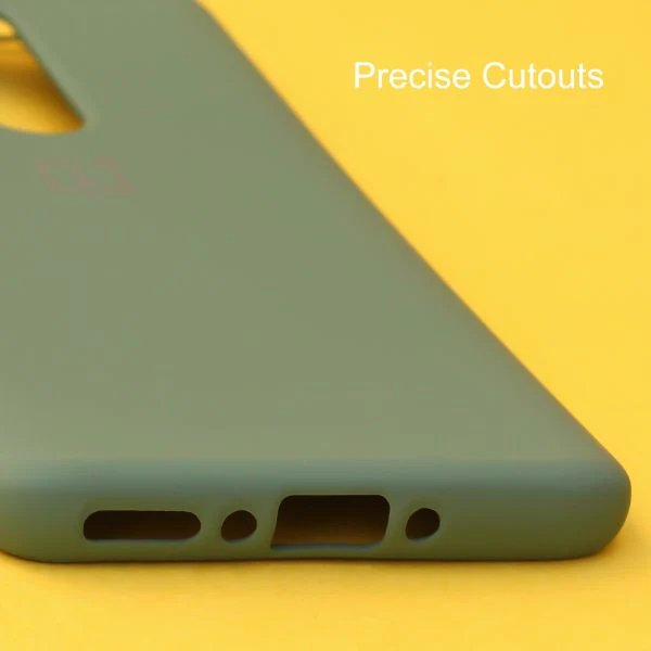 Dark Green Original Silicone case for Oneplus 7 Pro - Image 5