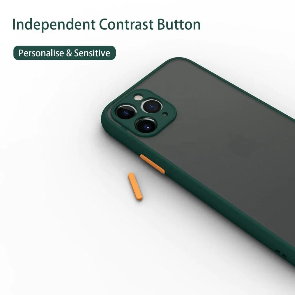 Dark Green Smoke Silicone Safe case for Apple iphone 11 pro max - Image 4