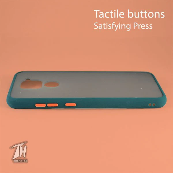 Dark Green Smoke Silicone Safe case for Redmi Note 9 - Image 3