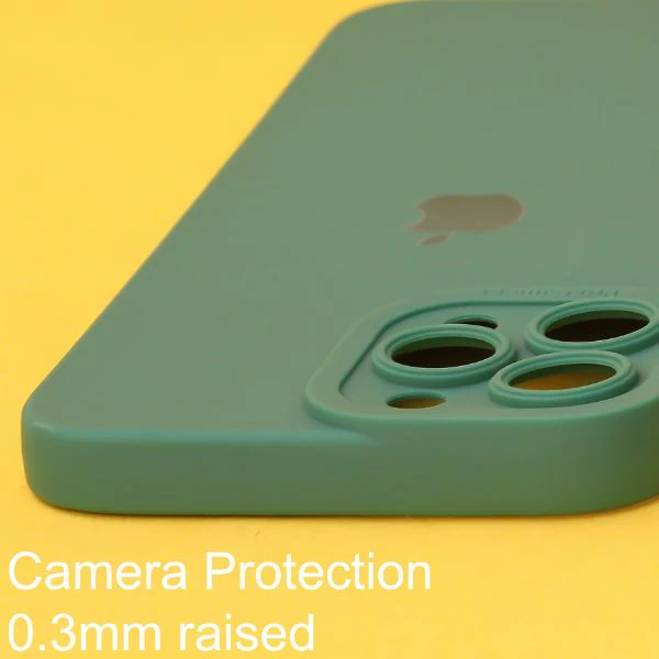Dark Green Spazy Silicone Case for Apple Iphone 12 Pro Max - Image 4