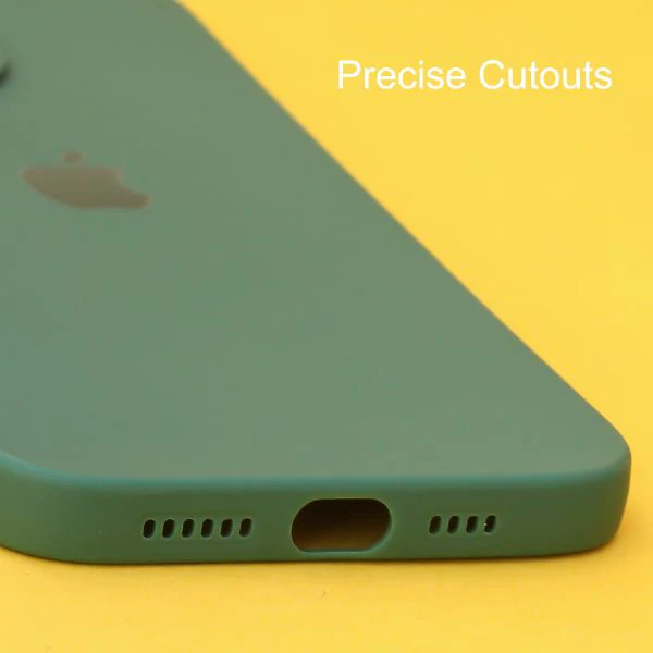 Dark Green Spazy Silicone Case for Apple Iphone 12 Pro Max - Image 5