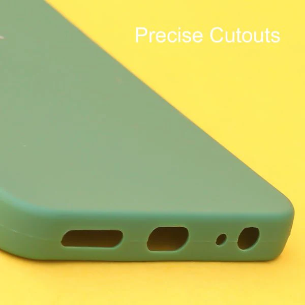 Dark Green Spazy Silicone Case for Infinix Smart 6 - Image 5