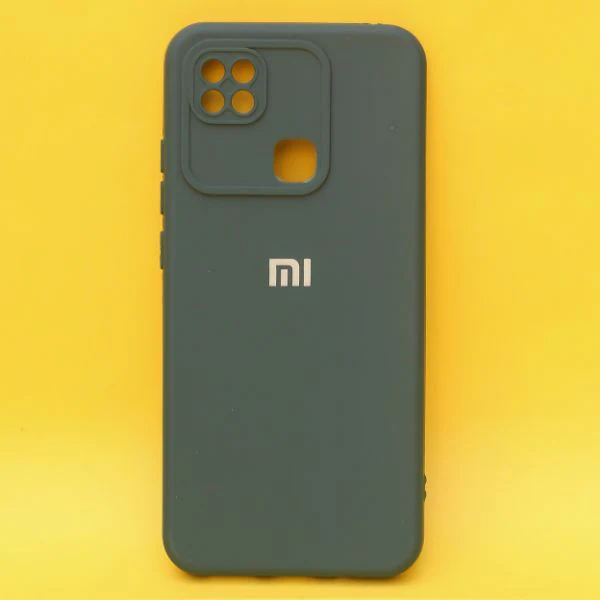 Dark Green Spazy Silicone Case for Redmi 10C