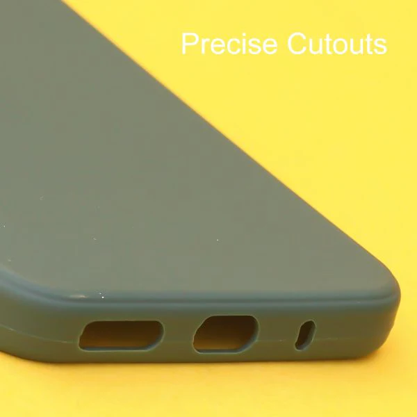 Dark Green Spazy Silicone Case for Redmi 10C - Image 5