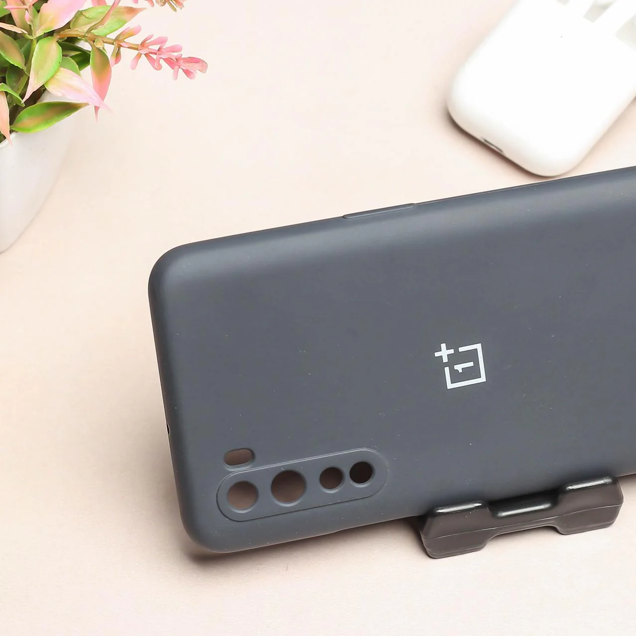 Dark Grey Camera Original Silicone case for Oneplus Nord - Image 3