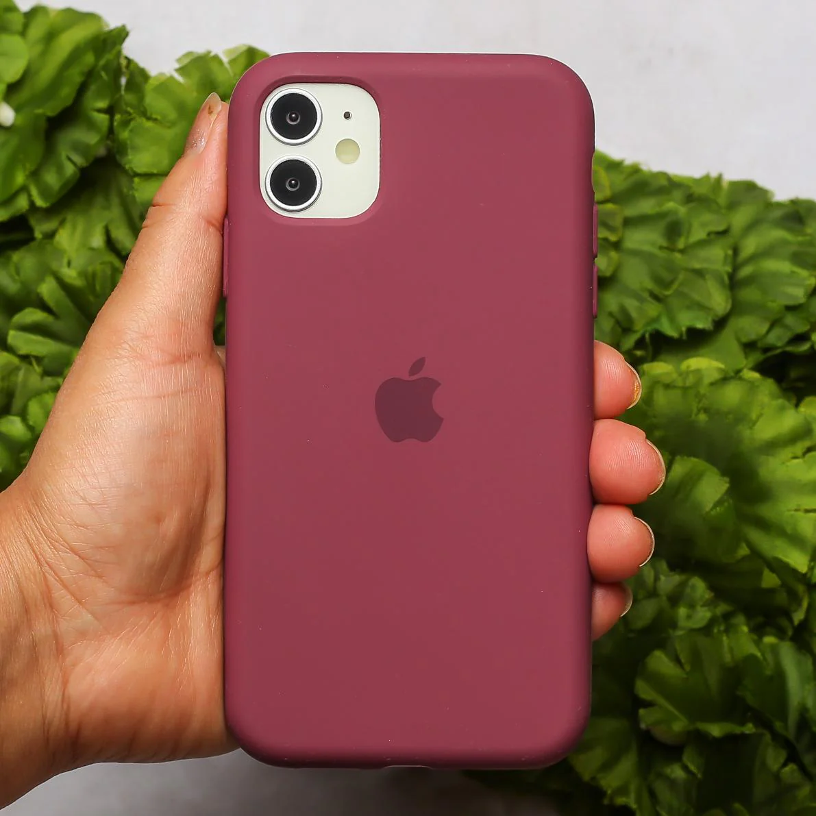 Wine Bumper Silicone Case for Apple iphone 12