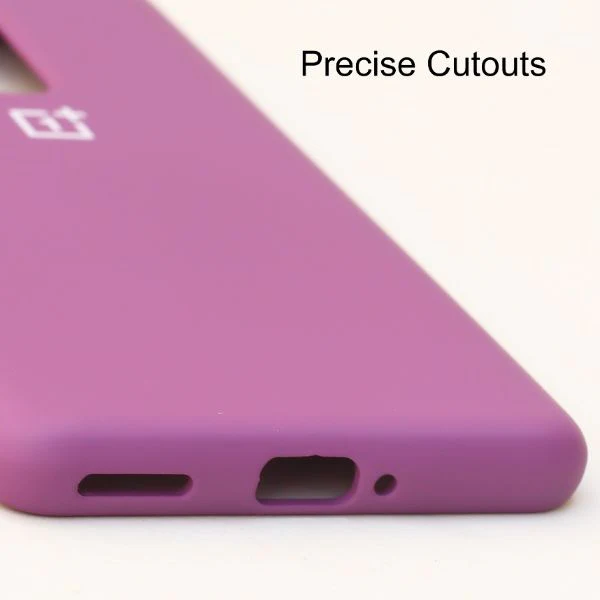 Dark Purple Original Silicone case for Oneplus 8 Pro - Image 6