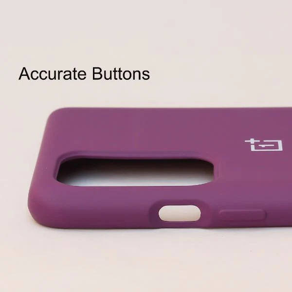 Dark Purple Original Silicone case for Oneplus Nord 2 - Image 4