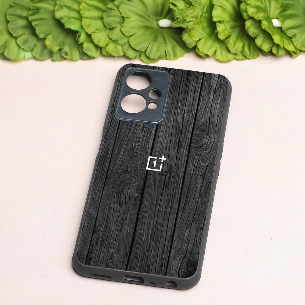 Dark Wood metal back case for OnePlus Nord CE 2 Lite - Image 2