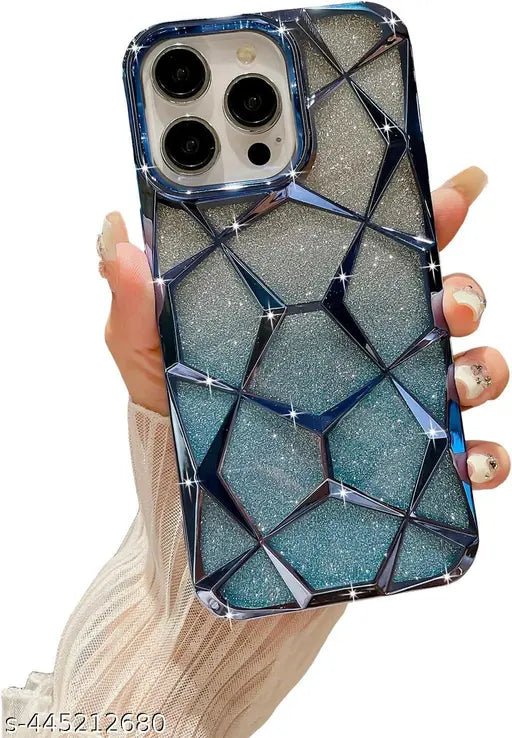 Dazzle Blue Silicone case for Apple iphone 16 Pro