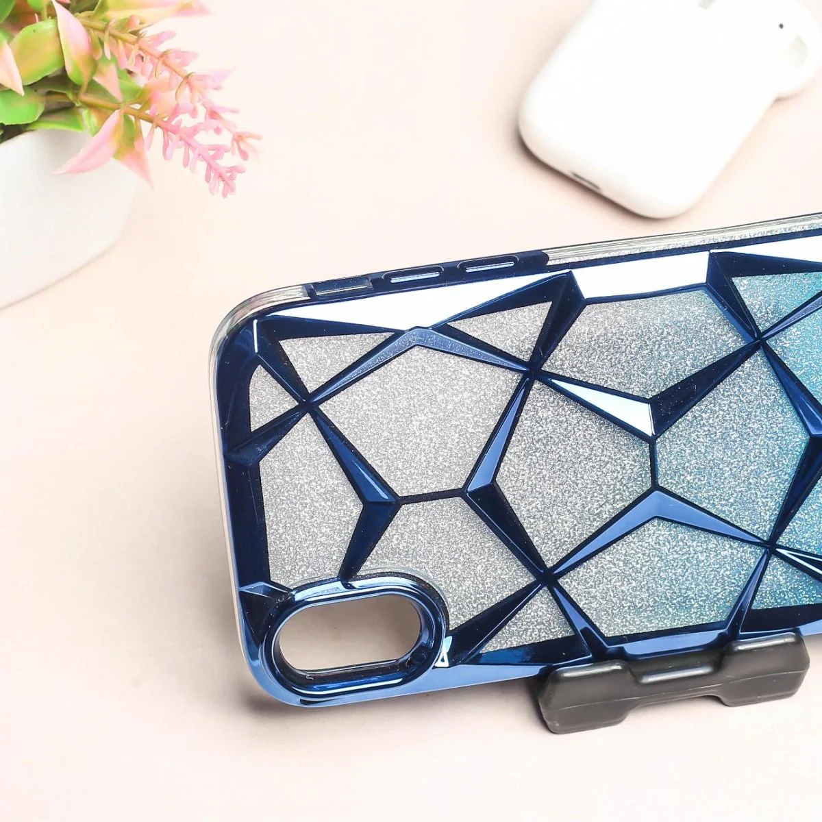 Dazzle Blue Silicone case for Apple iphone XR - Image 3