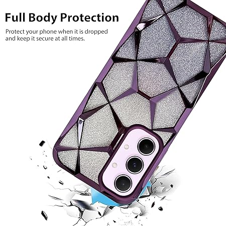 Dazzle Purple Silicone case for  Samsung A23 - Image 2