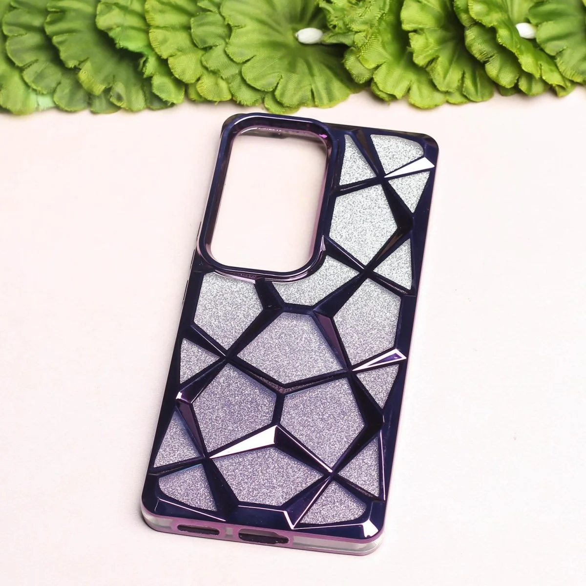 Dazzle Purple Silicone case for Vivo V30 - Image 2