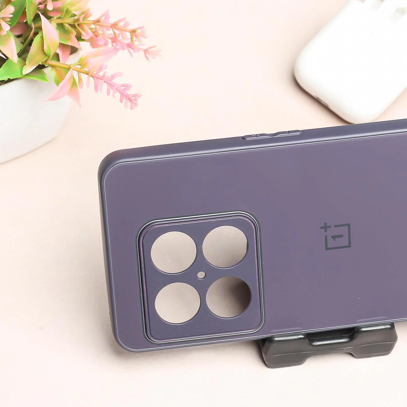 Deep Purple camera Safe mirror case for Oneplus 10T - Image 3