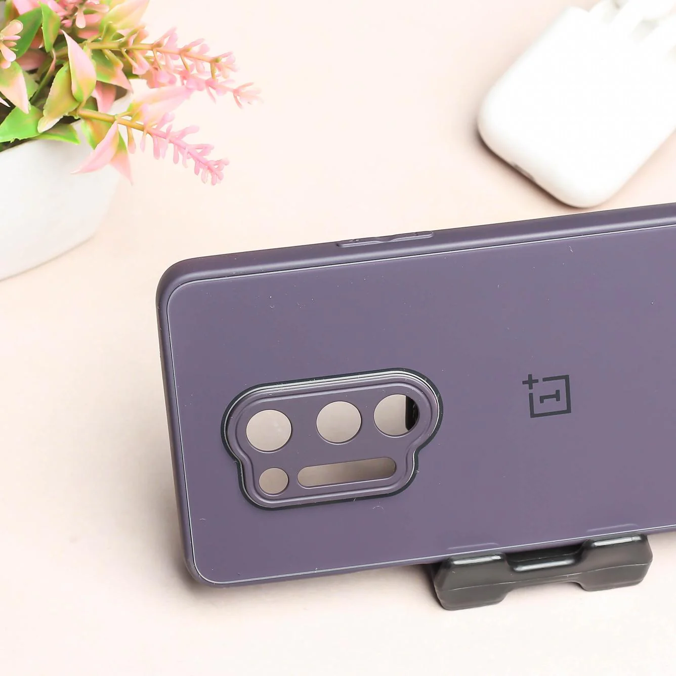 Deep Purple camera Safe mirror case for Oneplus 8 Pro - Image 3