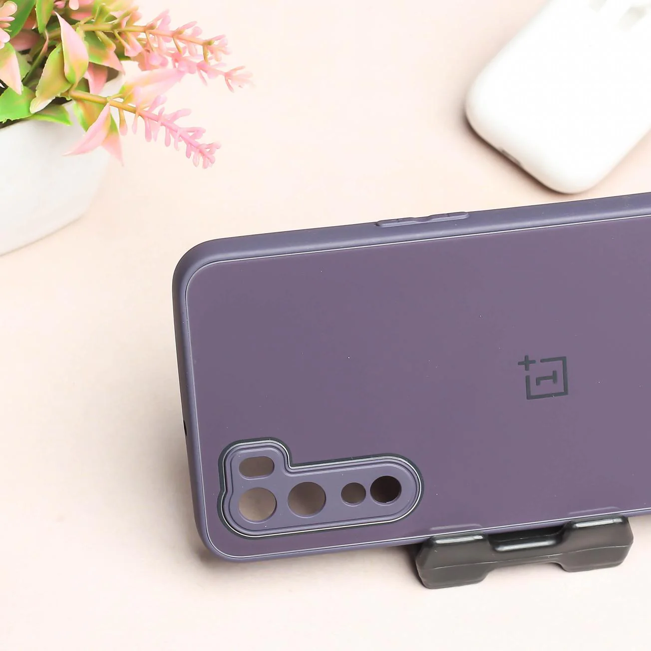 Deep Purple camera Safe mirror case for Oneplus Nord - Image 3