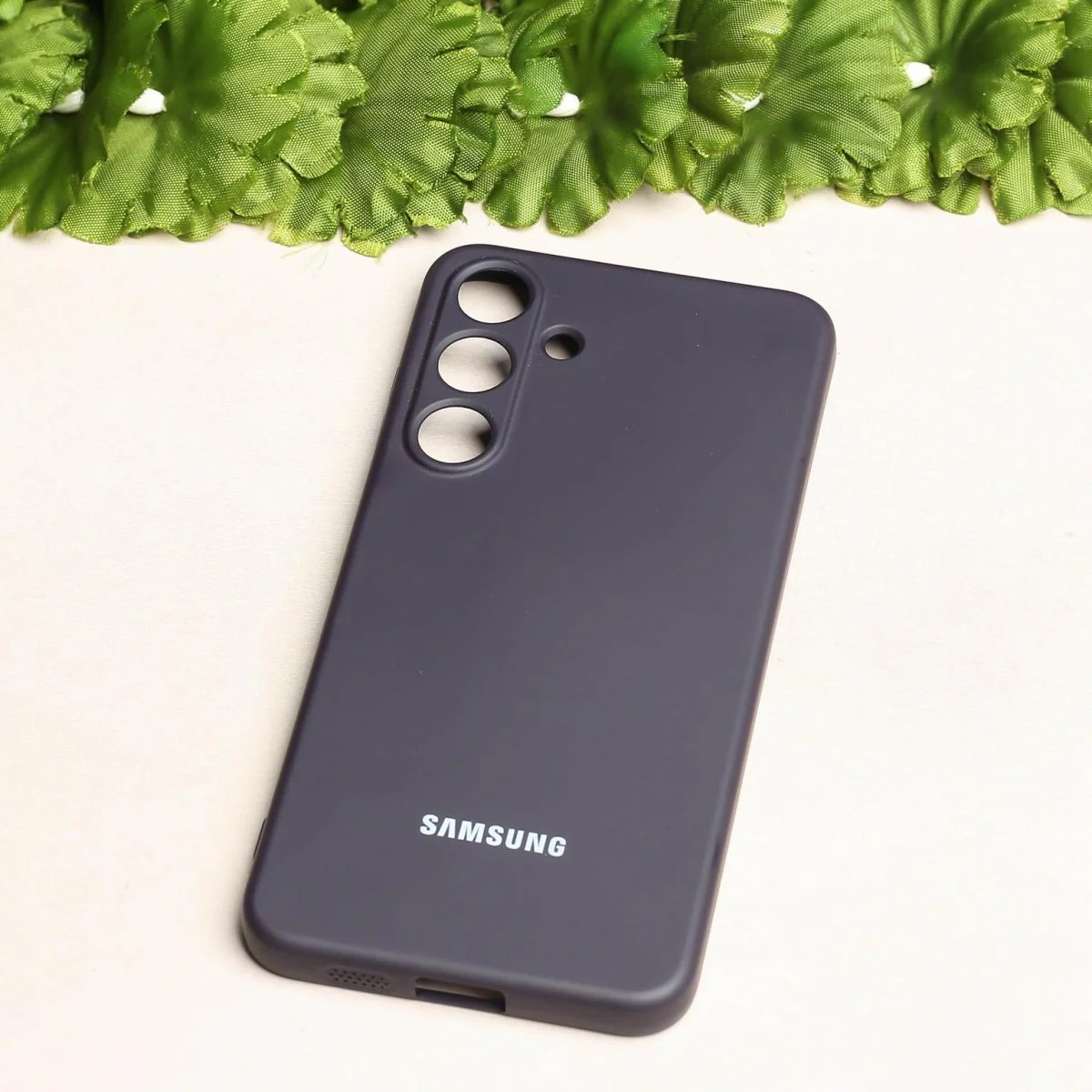 Deep Purple Original Camera Safe Silicone case for Samsung S25 Plus - Image 2