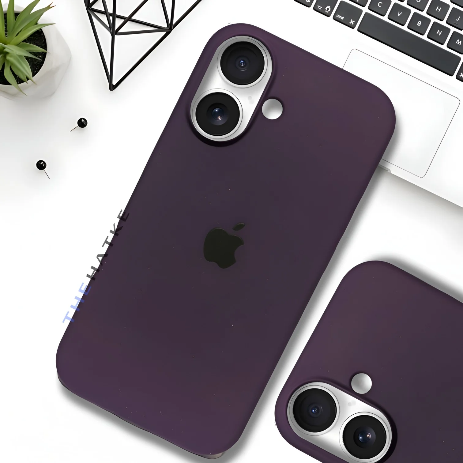 Deep Purple Original Silicone case for Apple iphone 16 - Image 5