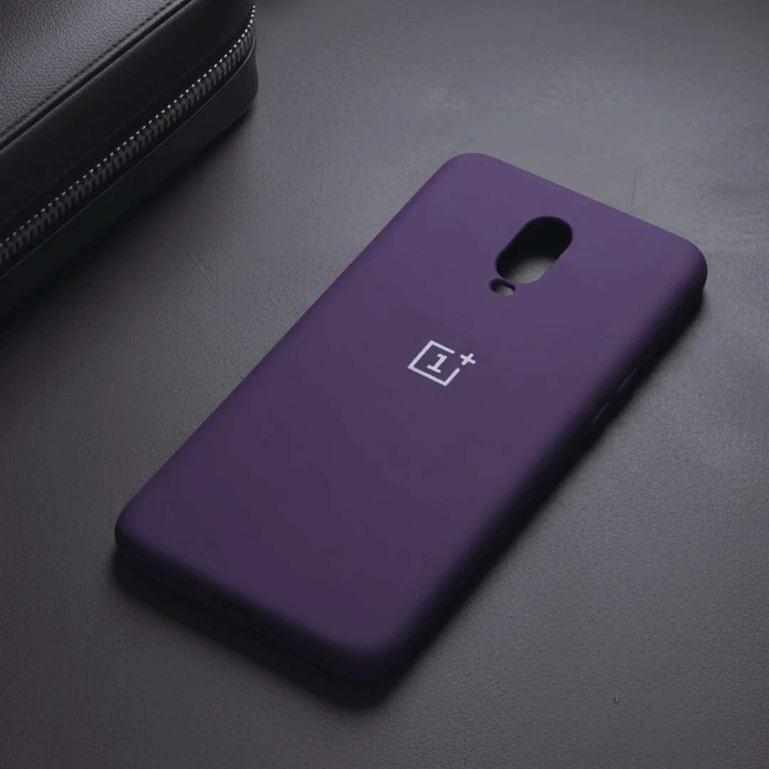 Voilet Original Camera Safe Silicone case for Oneplus 6T