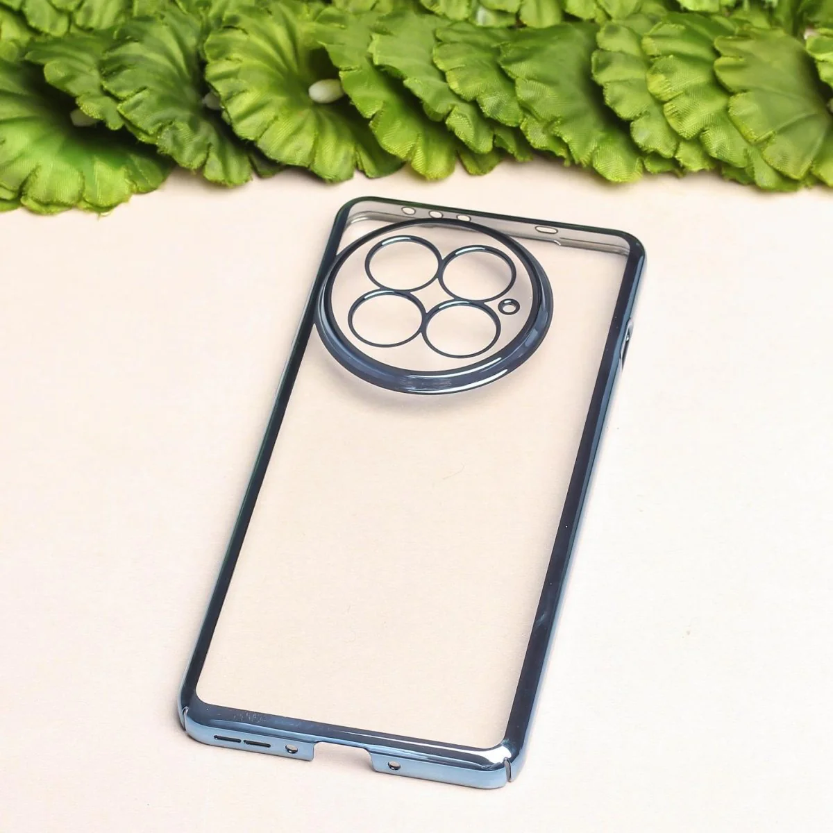 EW Blue Transparent case for Oneplus 13 - Image 2