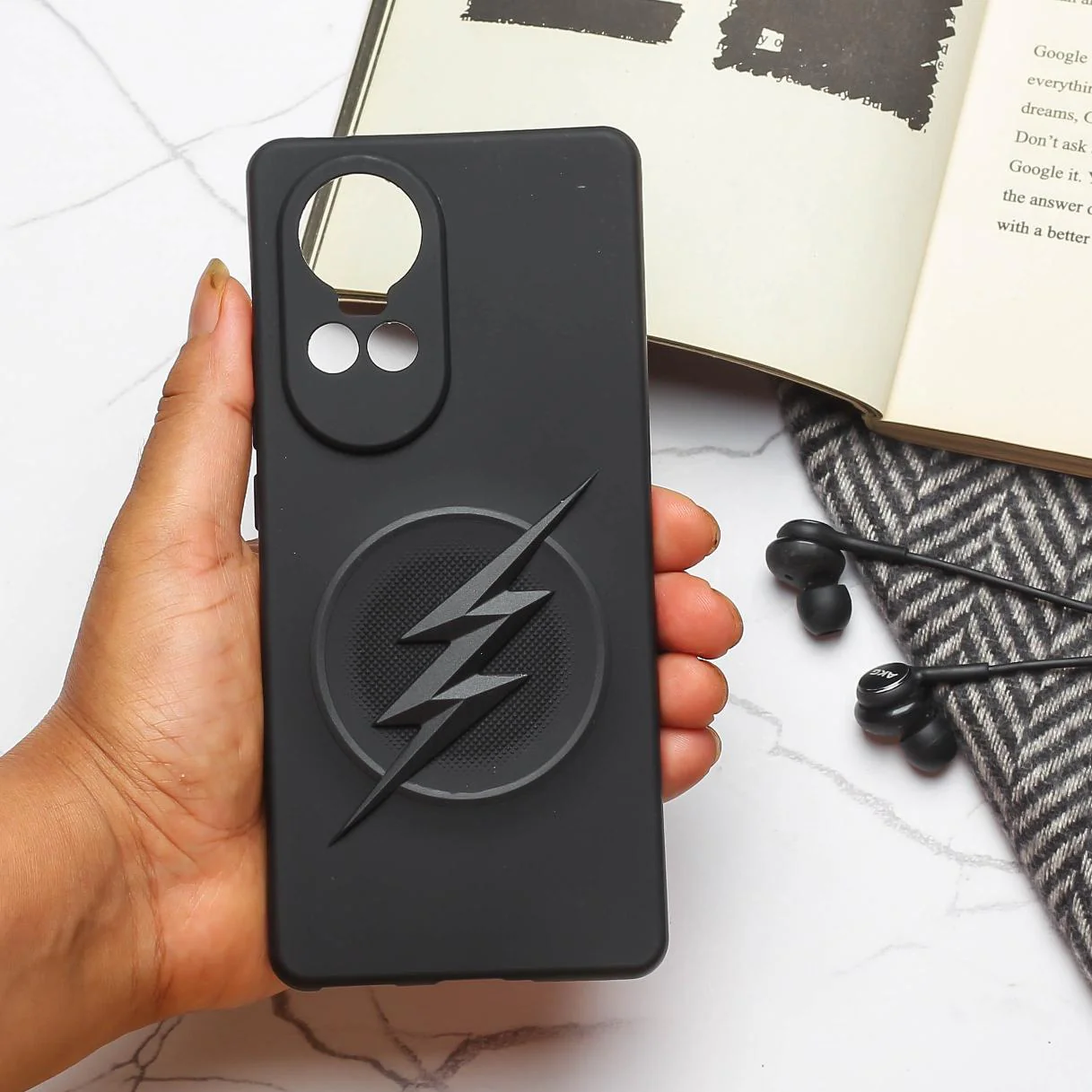 F-Superhero Engraved silicon Case for Oppo Reno 10 - Image 4