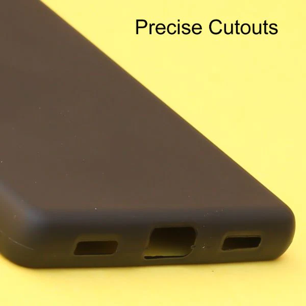 Black Silicon Case for Google Pixel 6A - Image 6