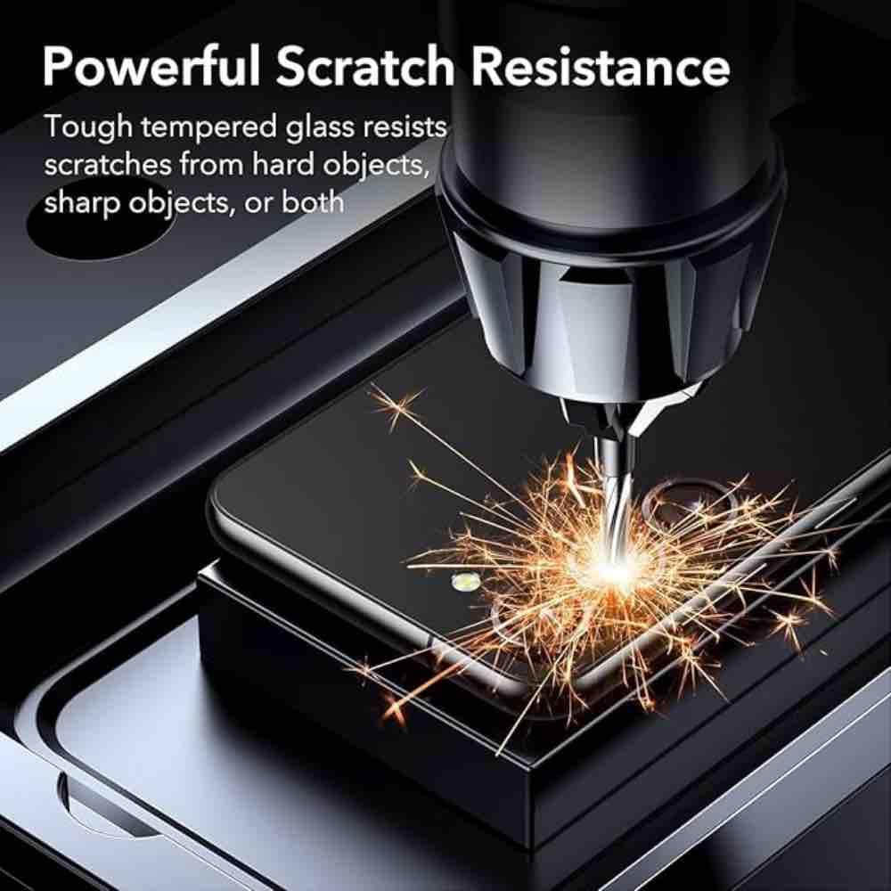 Silver Metallic camera ring lens guard for Samsung A16 - Image 3