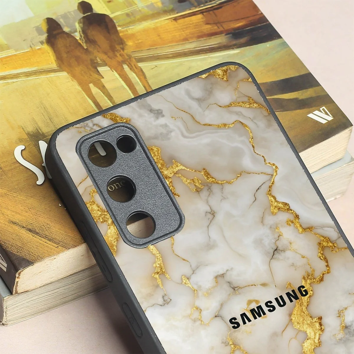 Gold Vein Glory metal back case for Samsung S20 FE - Image 3
