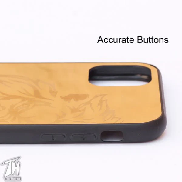 Golden Lion mirror Silicone Case for Apple Iphone 11 Pro Max - Image 3
