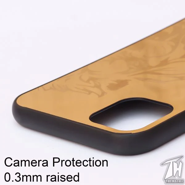 Golden Lion mirror Silicone Case for Apple Iphone 11 Pro Max - Image 4
