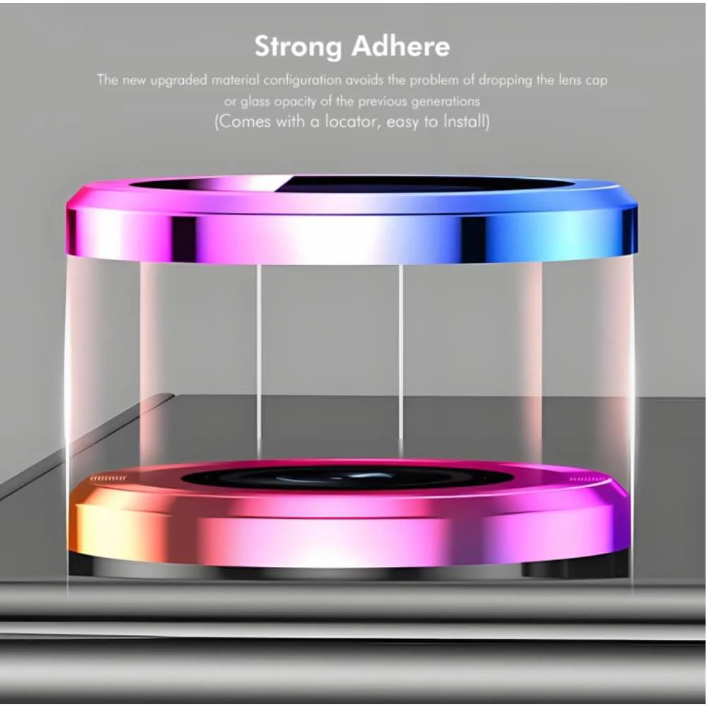 Silver Metallic camera ring lens guard for Apple iphone 16e - Image 3