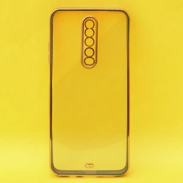 Green Electroplated Transparent Case for Poco X2