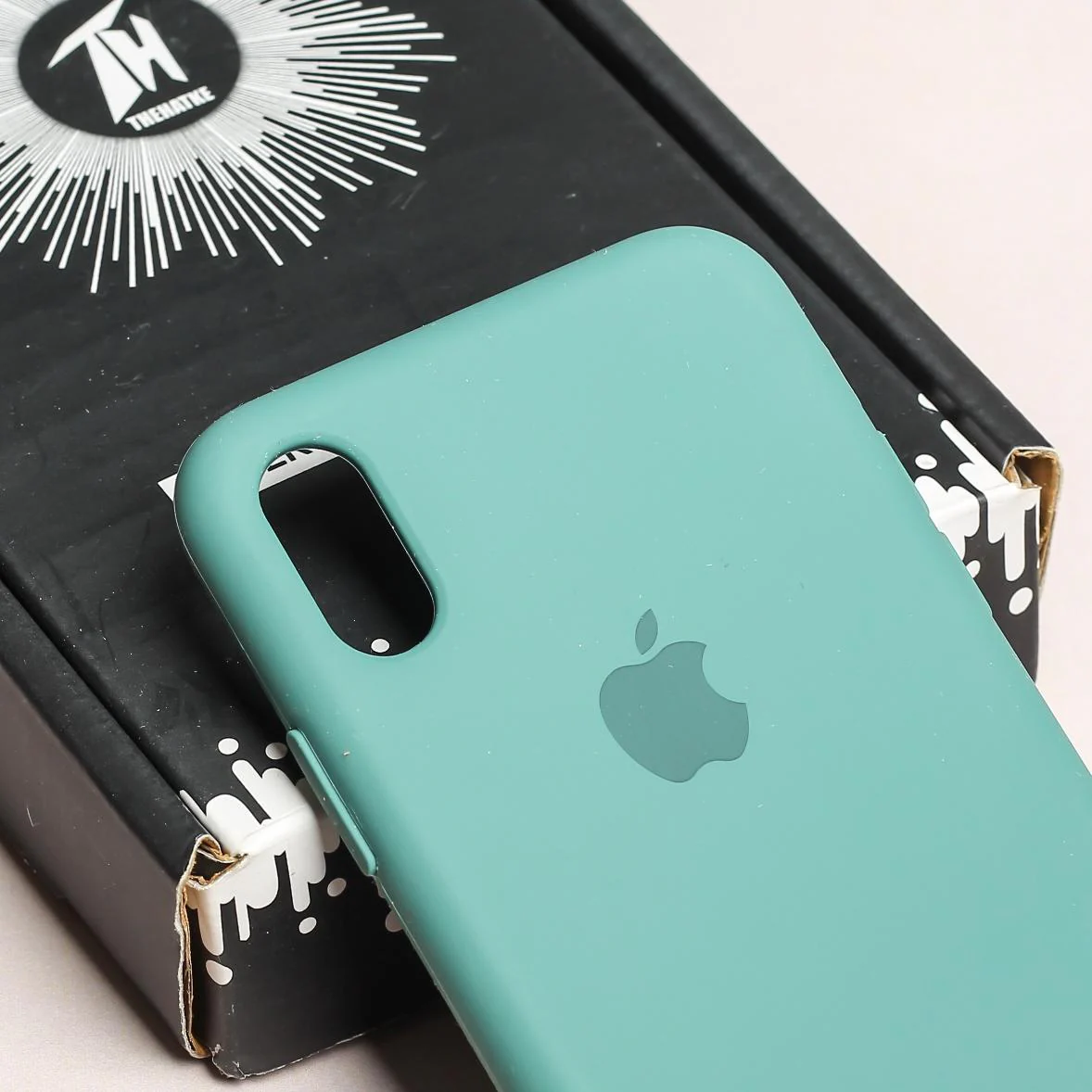 Green Original Silicone case for Apple iphone Xs Max - Image 4