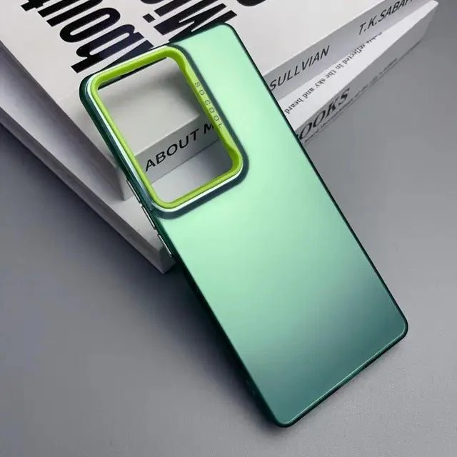 Green Rgiem Slim Slicone Non-Yellowing Protective Case for Vivo V27