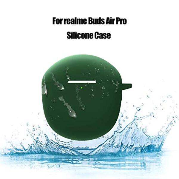 Green Silicone case for Realme Buds Air pro - Image 3