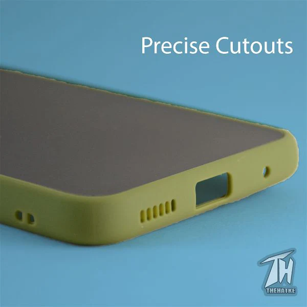 Green Smoke Camera Safe Silicone case for Vivo S1 pro - Image 6