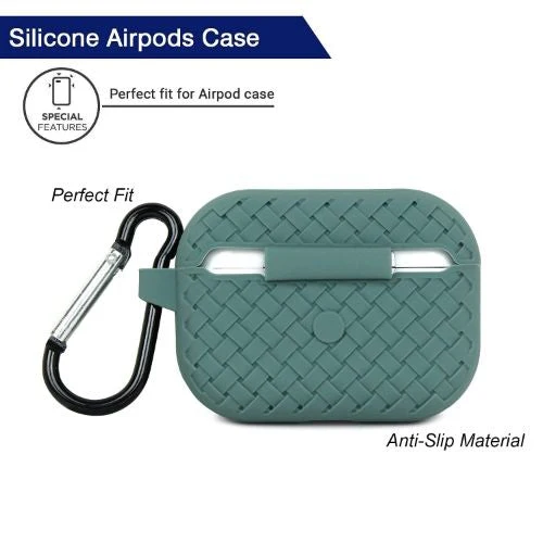 Green Stylish Silicone Case For Apple Airpods 3 - Image 4