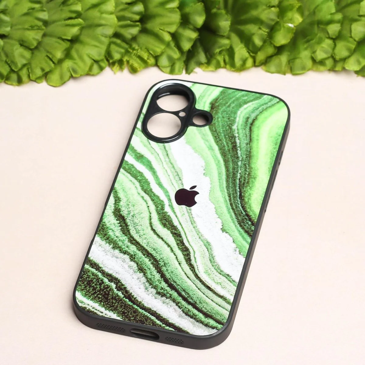 Greenstone Essence metal back case for Apple Iphone 16 - Image 2