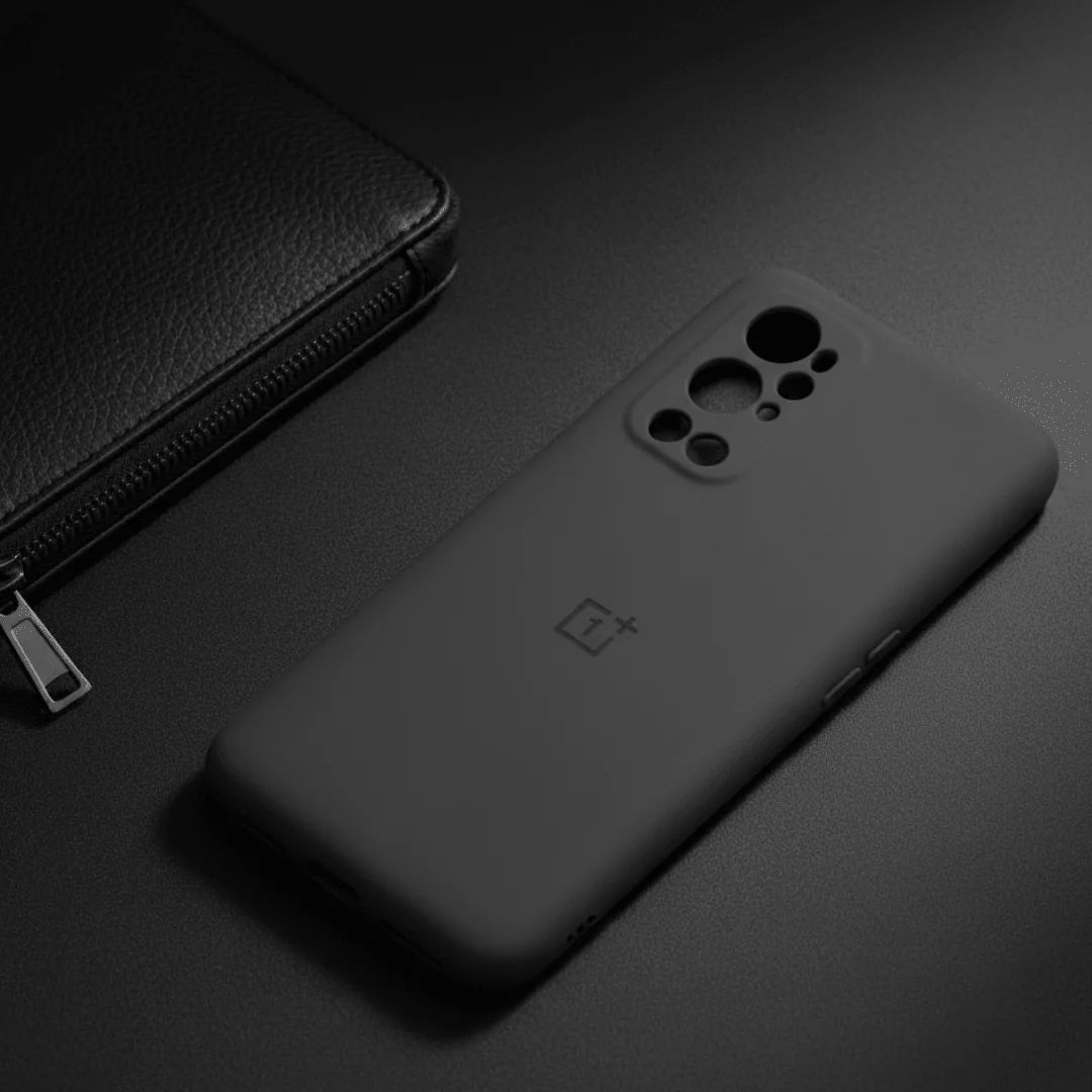 Grey Camera Original Silicone Case for Oneplus 9 Pro