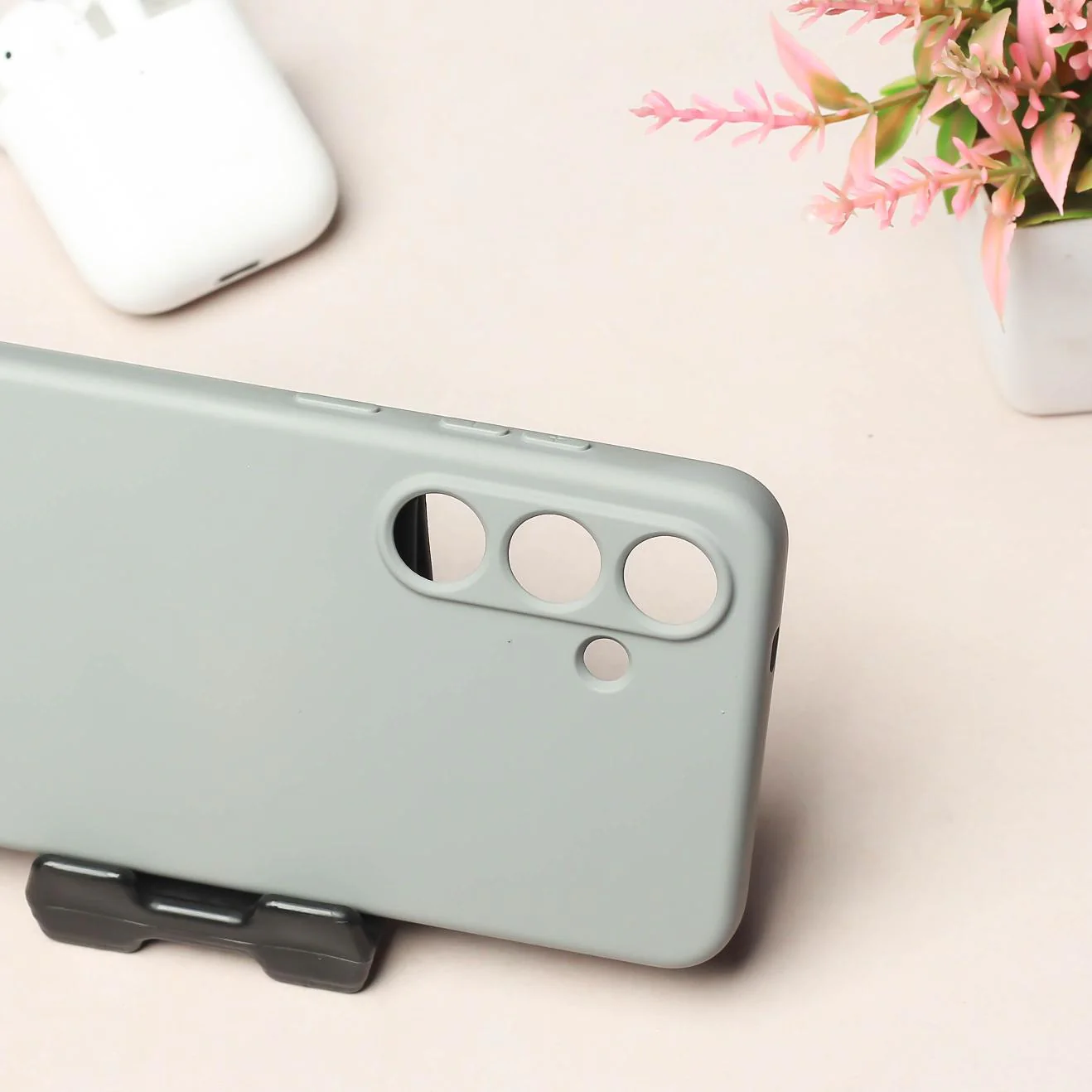 Grey Camera Original Silicone case for Samsung A17 - Image 3