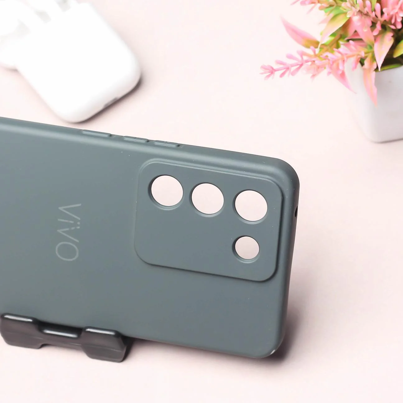 Grey Camera Original Silicone case for Vivo V29 - Image 3