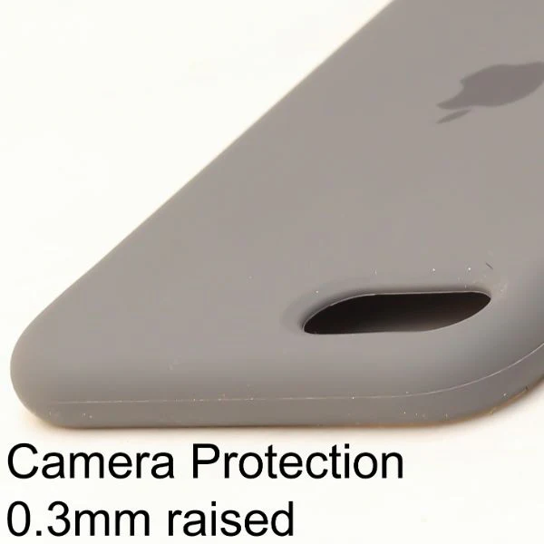 Grey Original Silicone case for Apple Iphone 6/6s - Image 4
