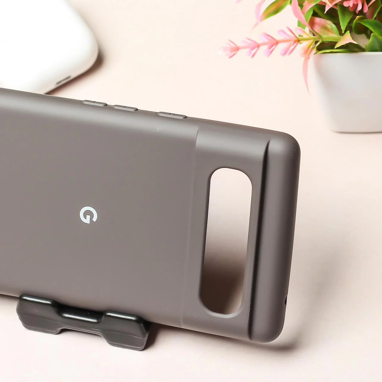 Grey Original Silicone case for Google Pixel 8a - Image 3