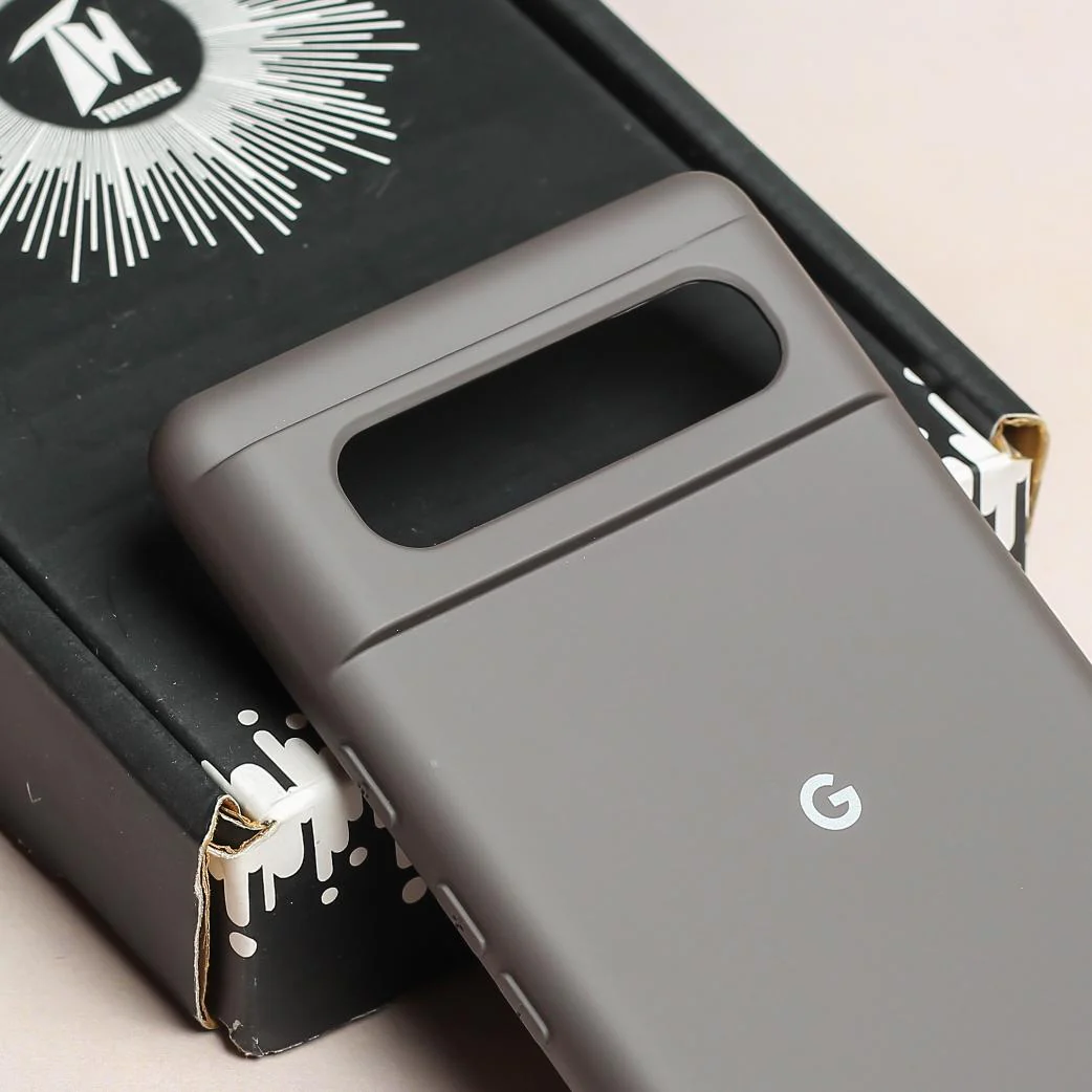 Grey Original Silicone case for Google Pixel 8a - Image 4
