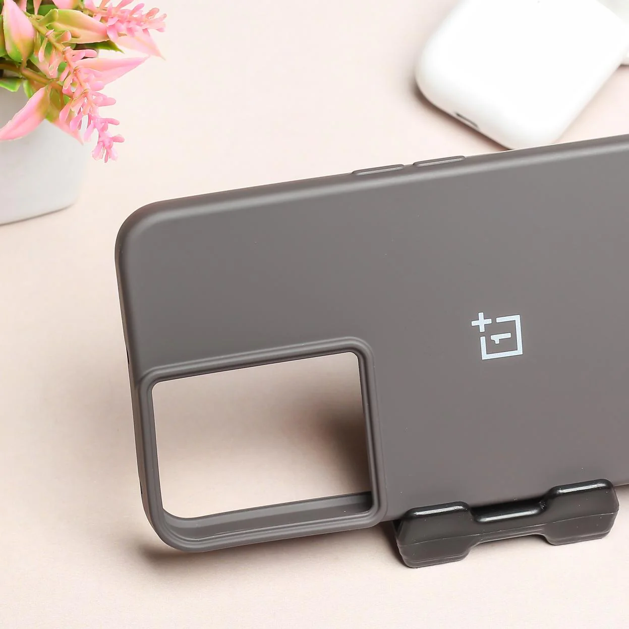 Grey Original Silicone case for Oneplus 10R - Image 3
