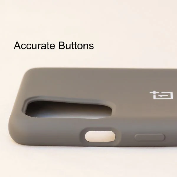 Grey Original Silicone case for Oneplus 9 - Image 3